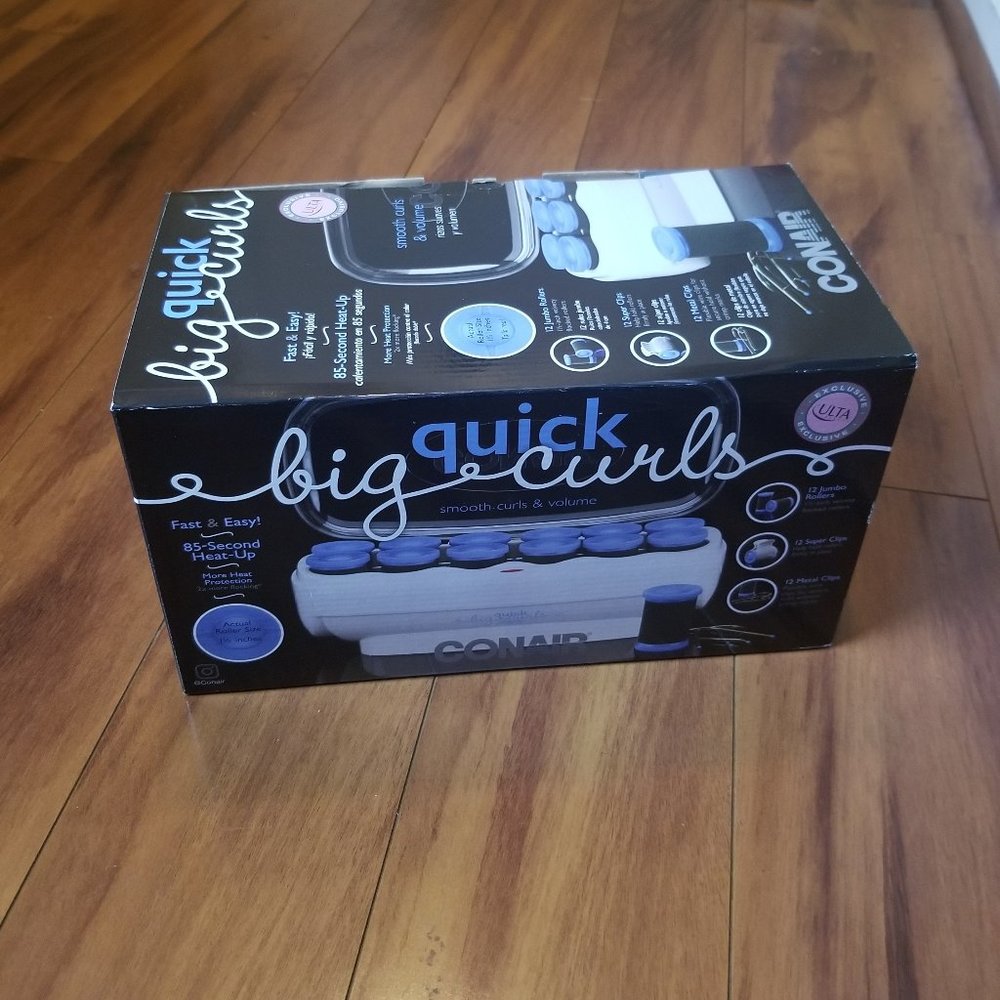 Conair Quick Big Curls Heated Roller 12 Jumbo